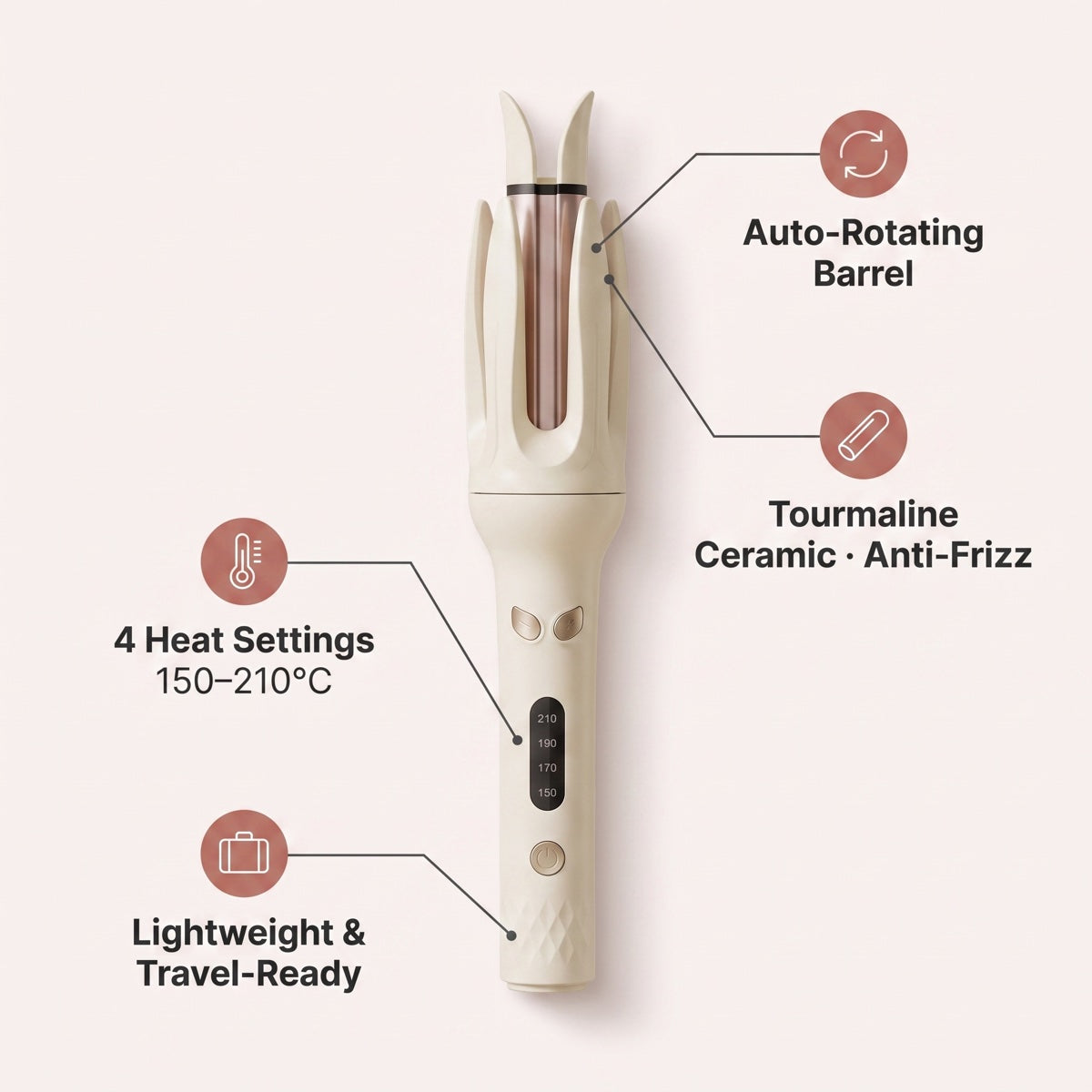 Aurora° Auto Hair Straightener